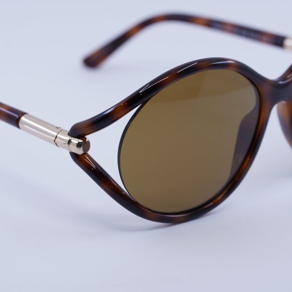 ?️ New Tom Ford Melody FT1090 53E Sunglasses - Blonde Havana Frame main image 9